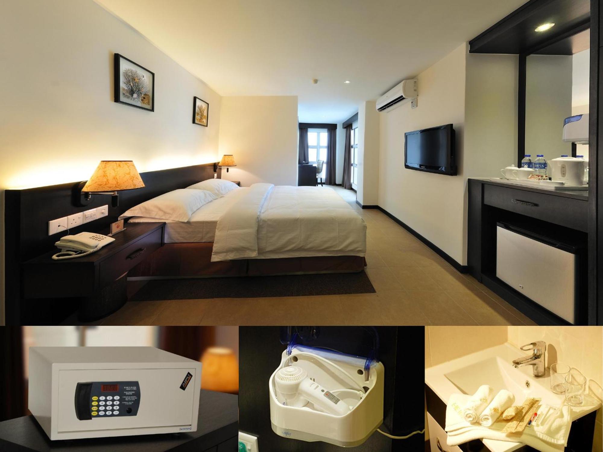 Ernes Hotel Bandar Perda Kampong Permatang Batu Экстерьер фото